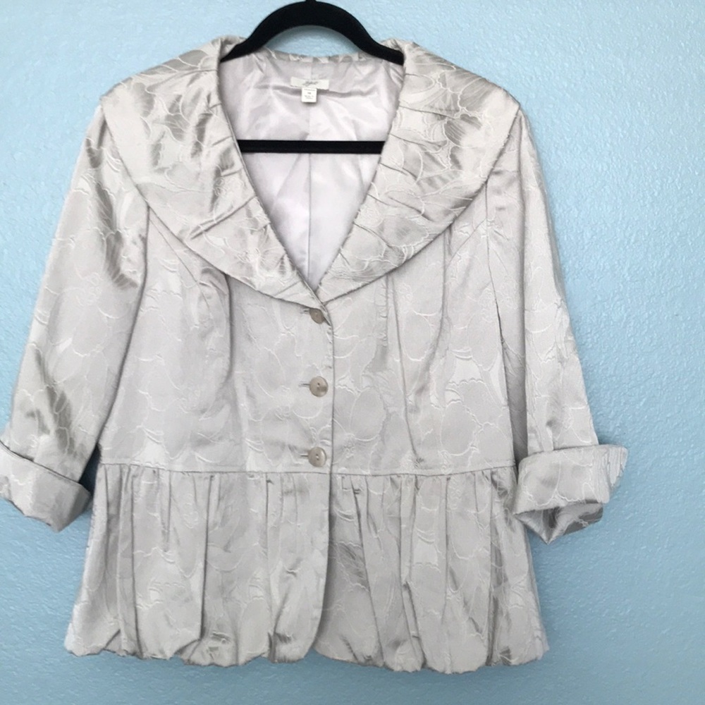 J.Jill Silver/Gray Jacket
